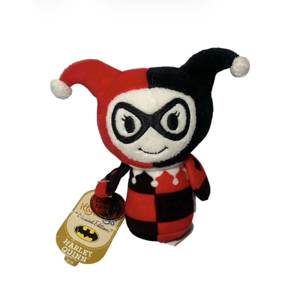 Hallmark Itty Bittys HARLEY QUINN Limited Edition 2016 Stuffed Animal Plush NWT